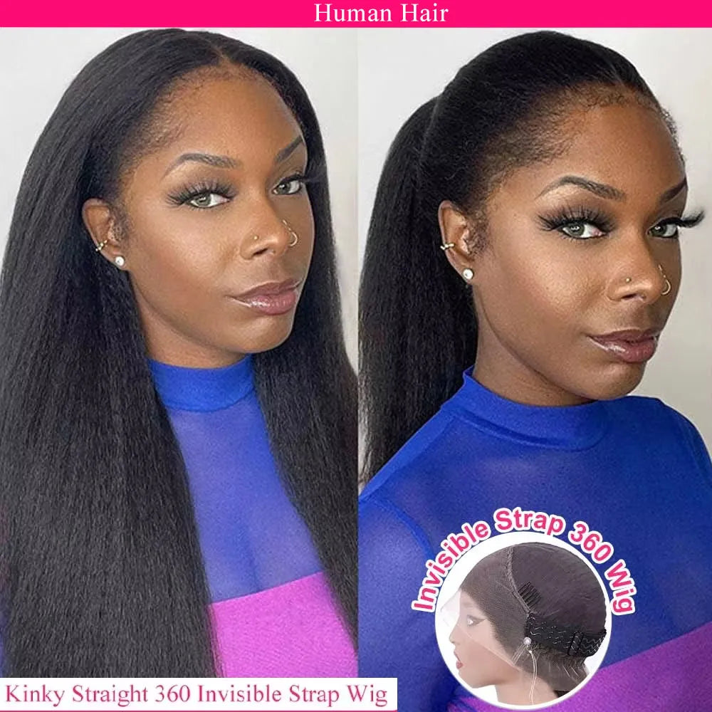 Adhesive Free Kinky Wig