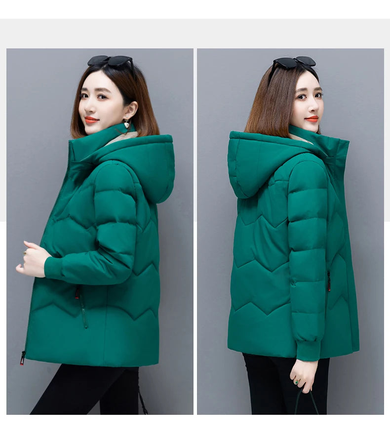Slimming Winter Hooded Parka