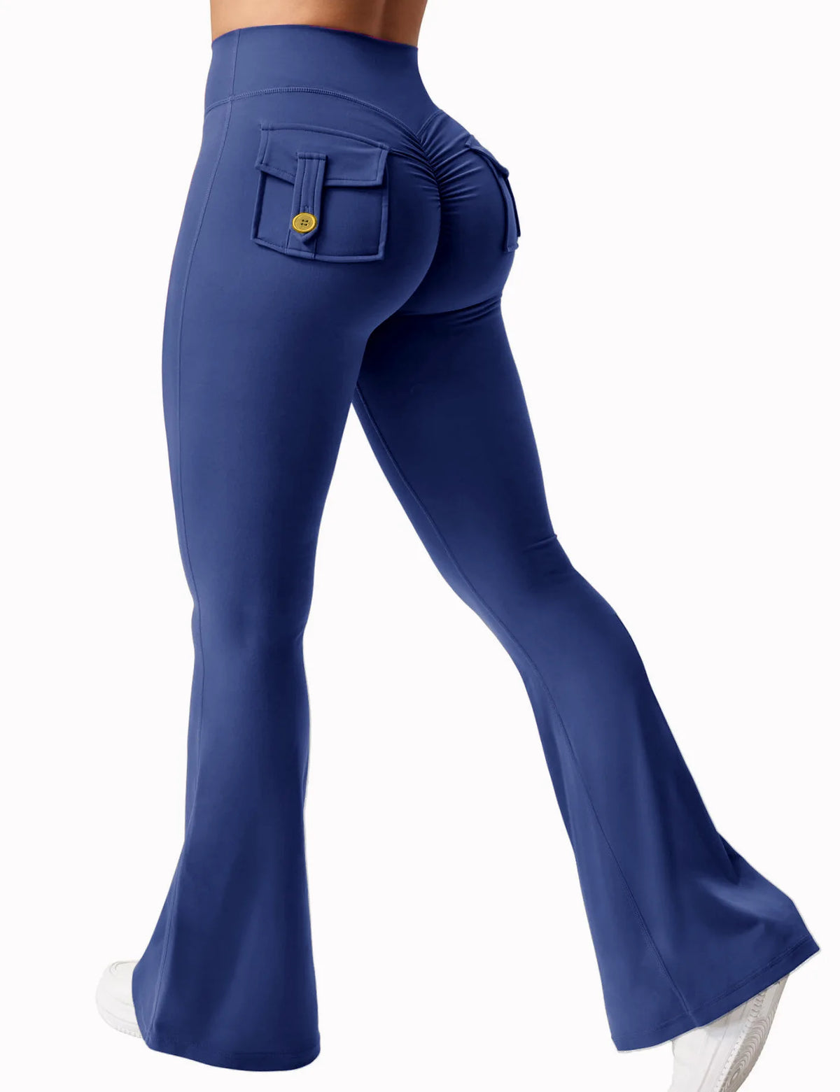 High Waist Push Up Workout Leggings With Pocket for Women