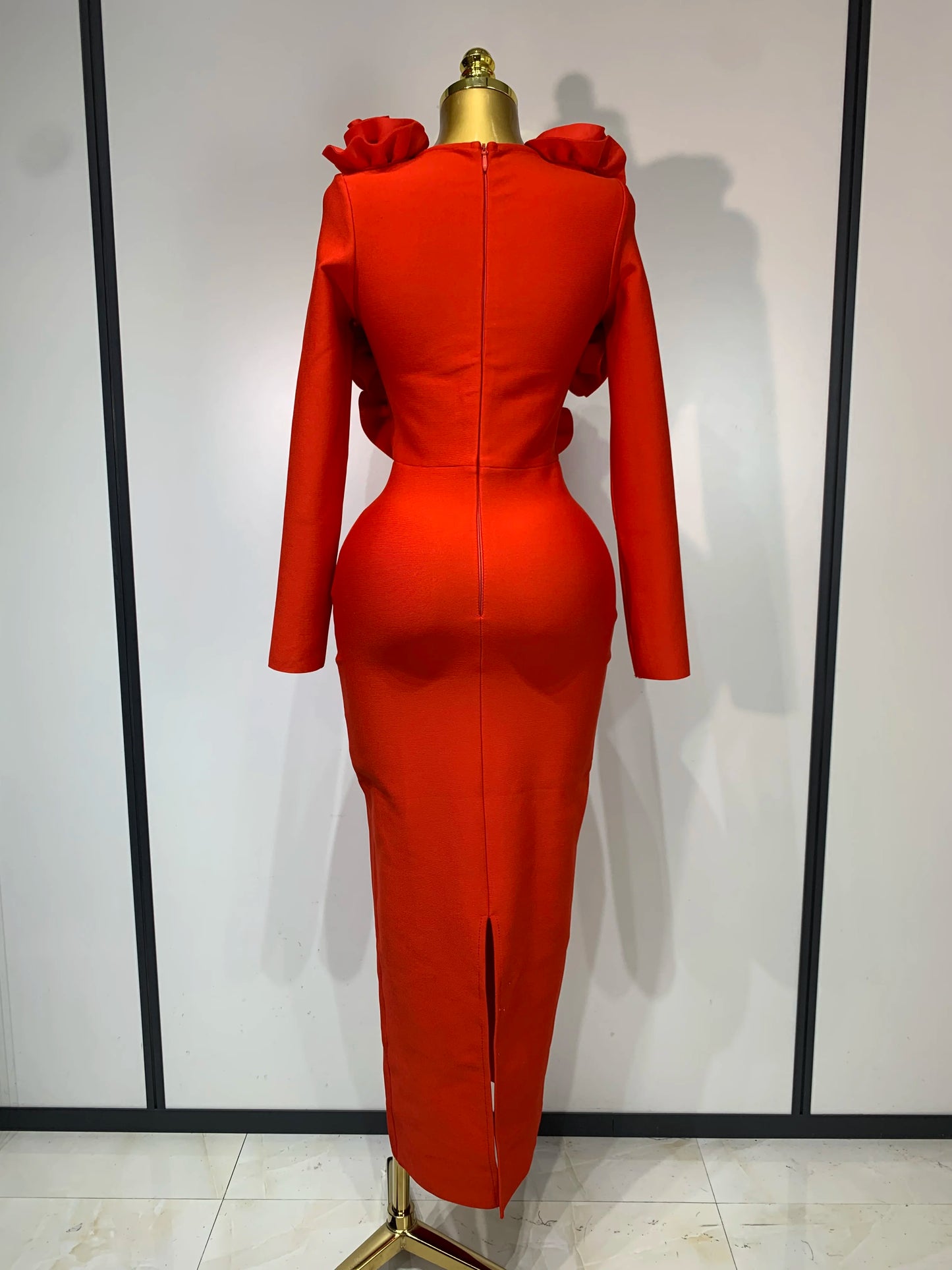 2025 New Fashion 3D Flower Sleeveless Bodycon Bandage Dress Women Celebrity Elegant Party Club Luxury Birthday Dress Vestidos ﻿