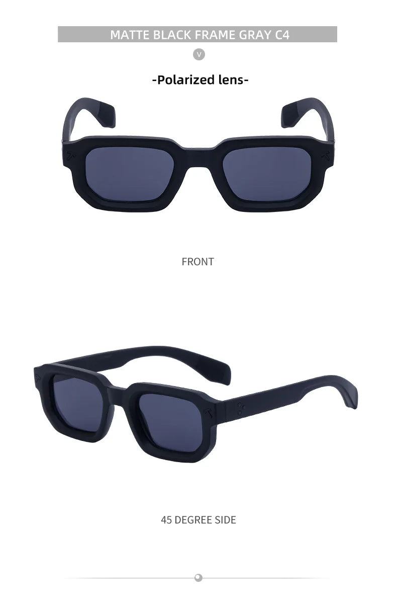Small Square Polarized Sunglasses