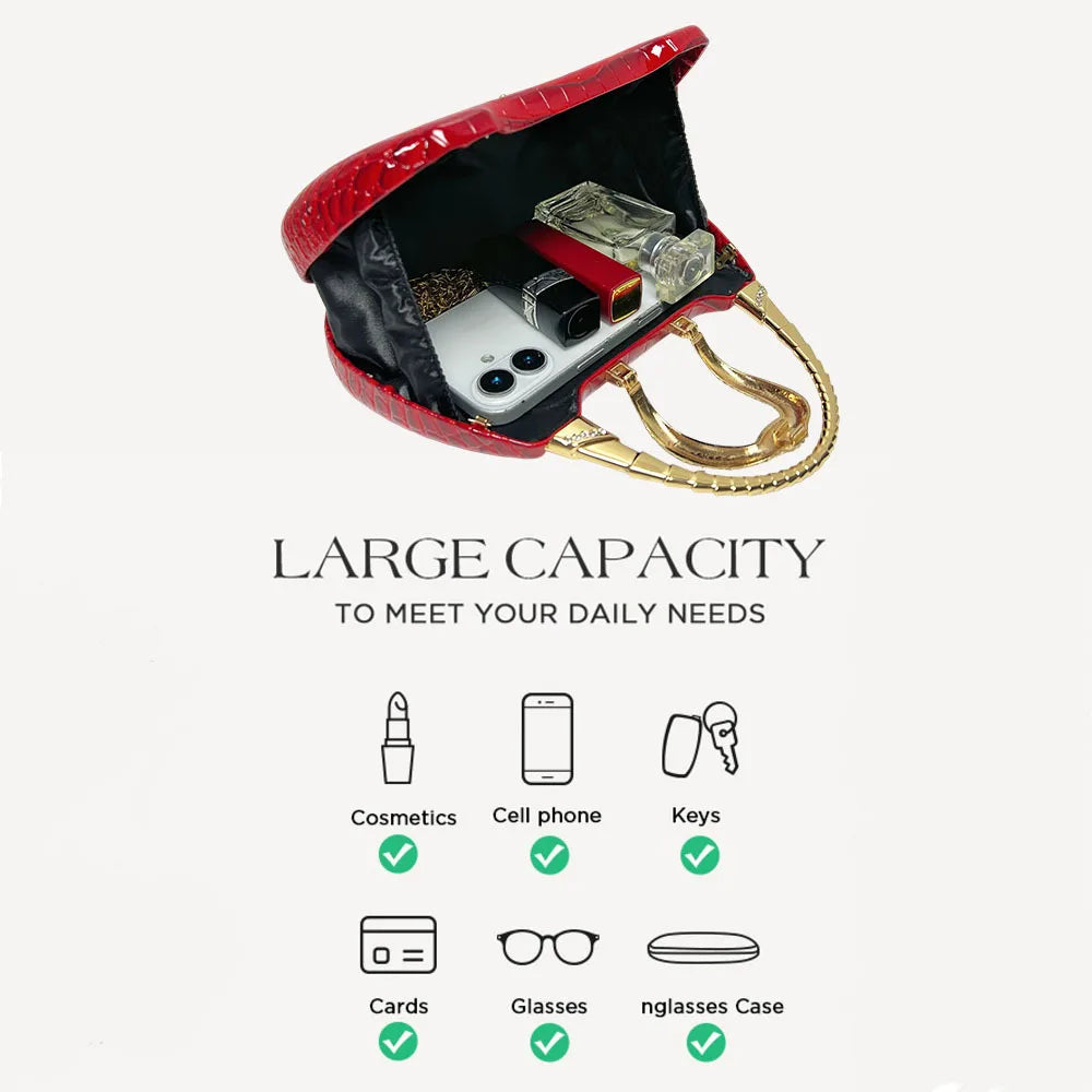New Banquet Handbag Diamond-encrusted Fashion Dinner Women's Handbag High-quality Fashion Women's Shoulder Oblique Bag