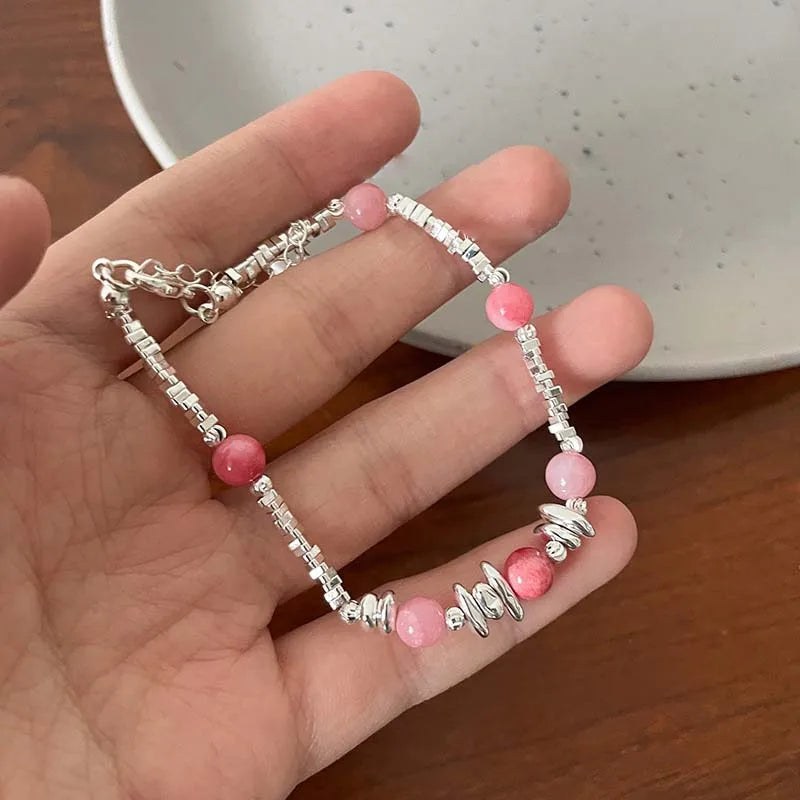 Pearl And Shell Adjustable Chain Bracelet for Women