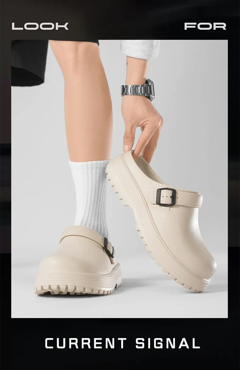 Retro Thick Sole Outdoor Daily Slippers