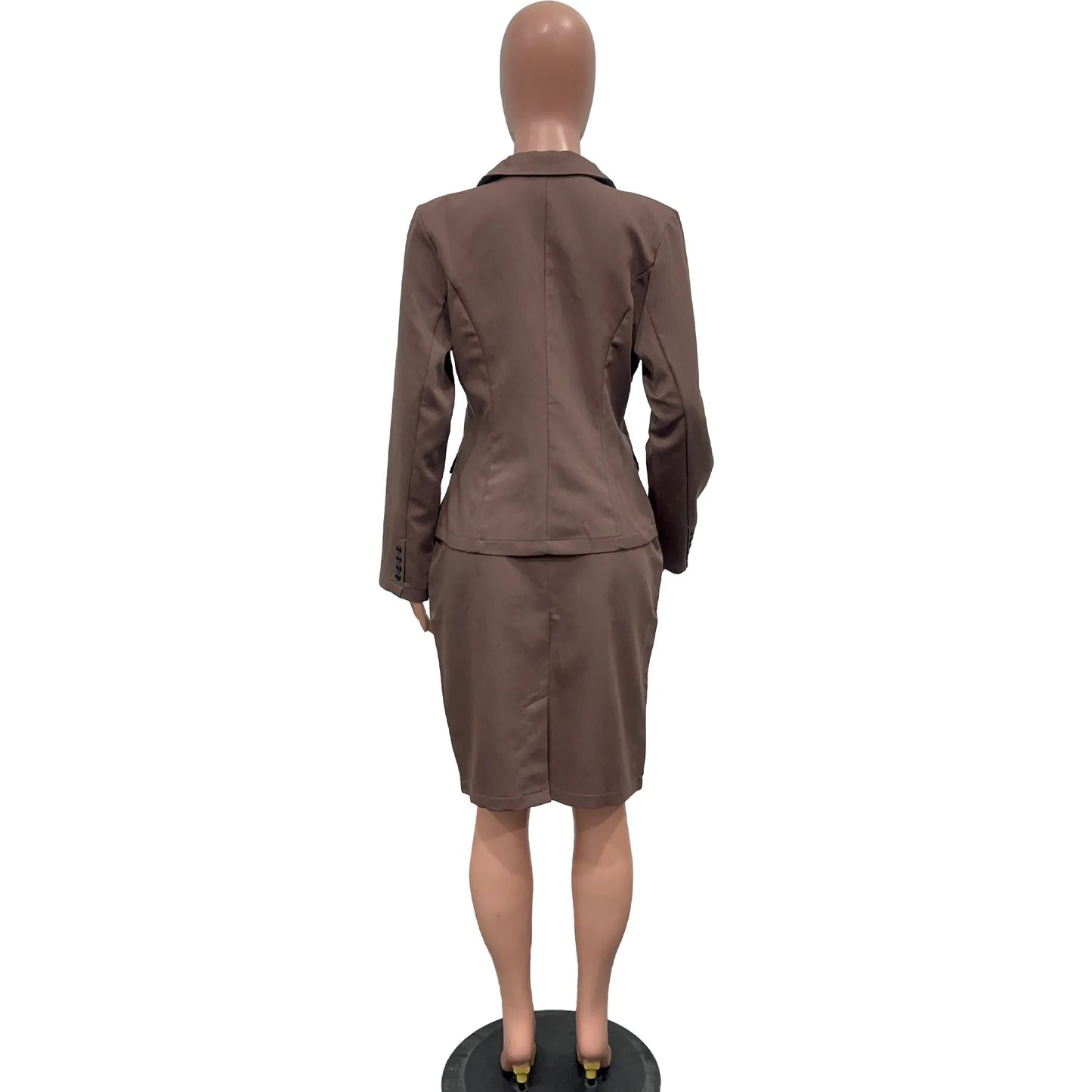 Two Piece Sets Women Skirt Blazer Turn Down Collar Tops Y2k Streetwear Elegant Dress Sets Skirts High Waist Work Matching Sets