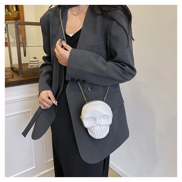 Ghost Print Halloween Crossbody Bag