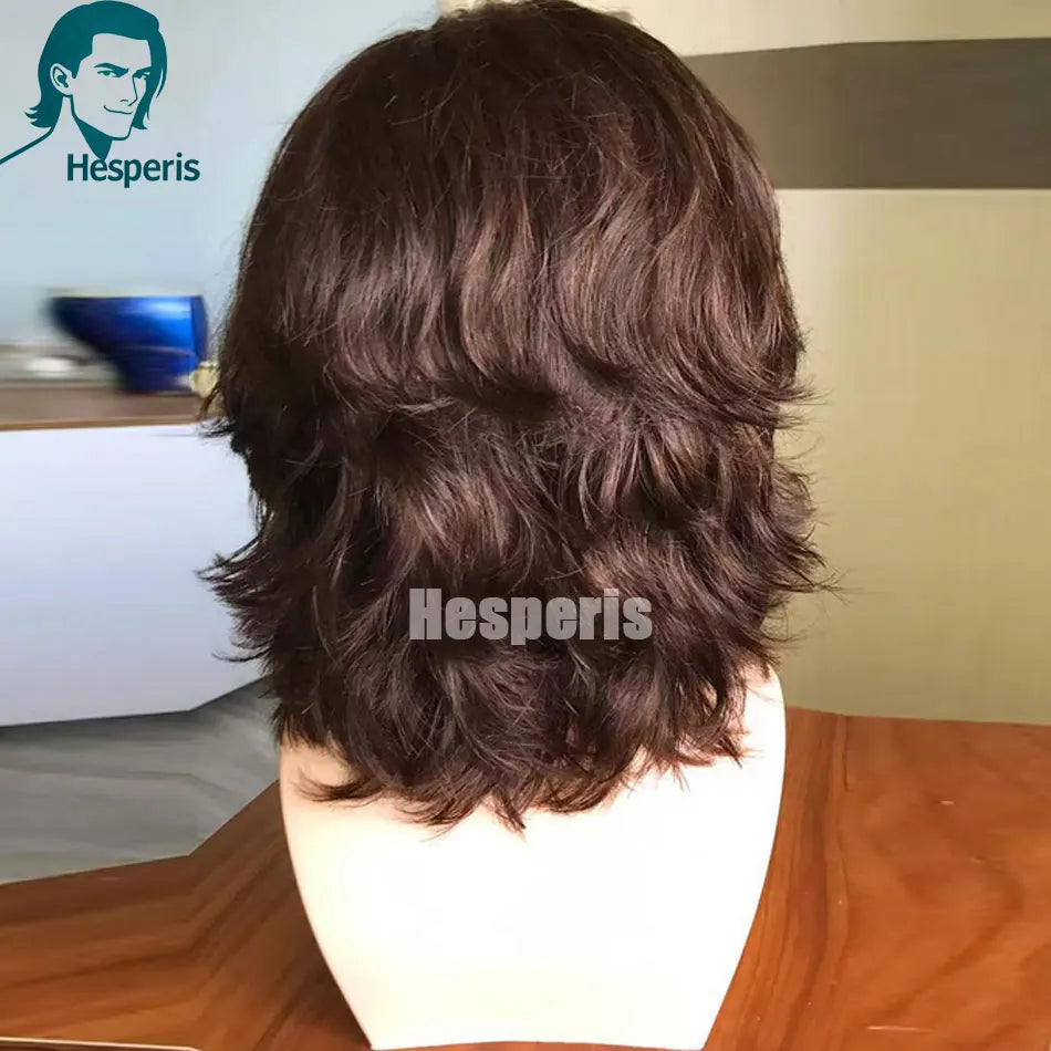 Pre Plucked Short Wave Lace Front Human Hair Wig For Women