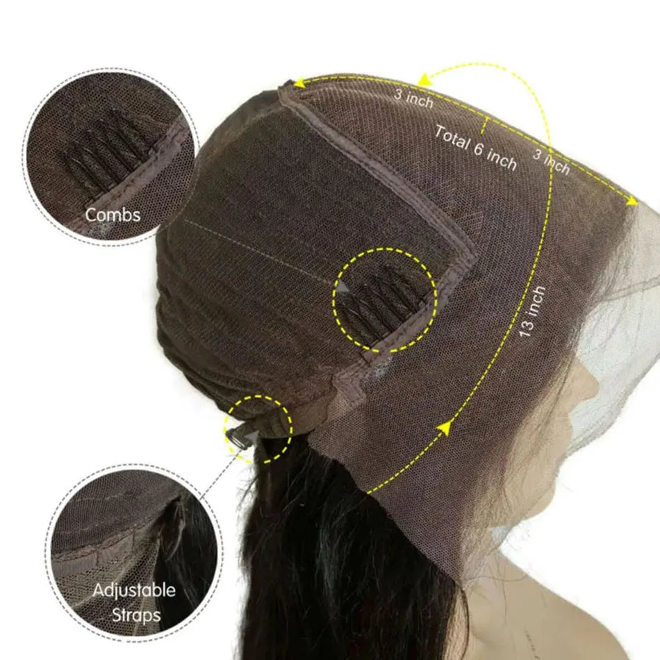 Pre Plucked Short Wave Lace Front Human Hair Wig For Women