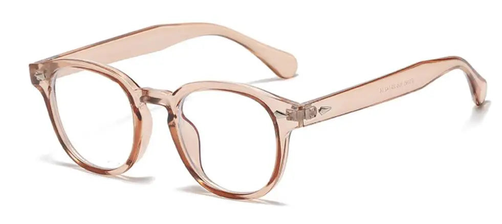 Ultralight Retro Round Frame Reading Glasses for Women