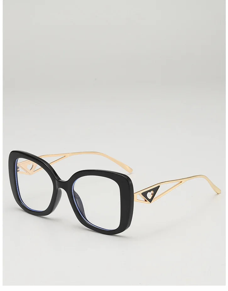Oversized Square Blue Light Blocking Reading Glasses for Women