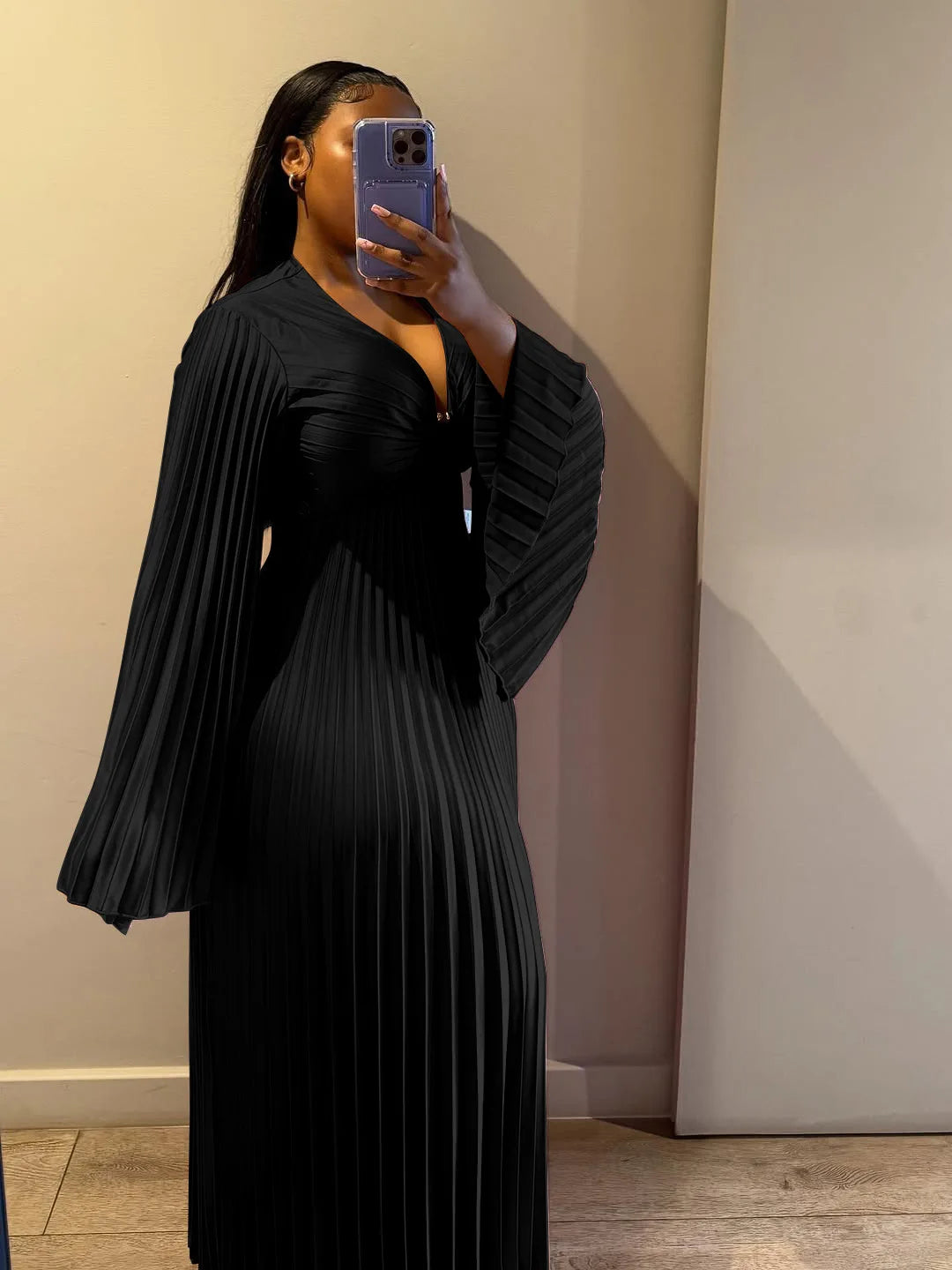 Elegant African Wedding Maxi Kaftan Dress for Women
