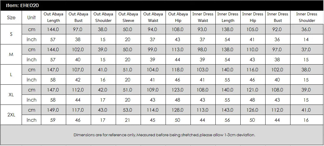 Embellished Chiffon Jalabiya Dress Set for Women