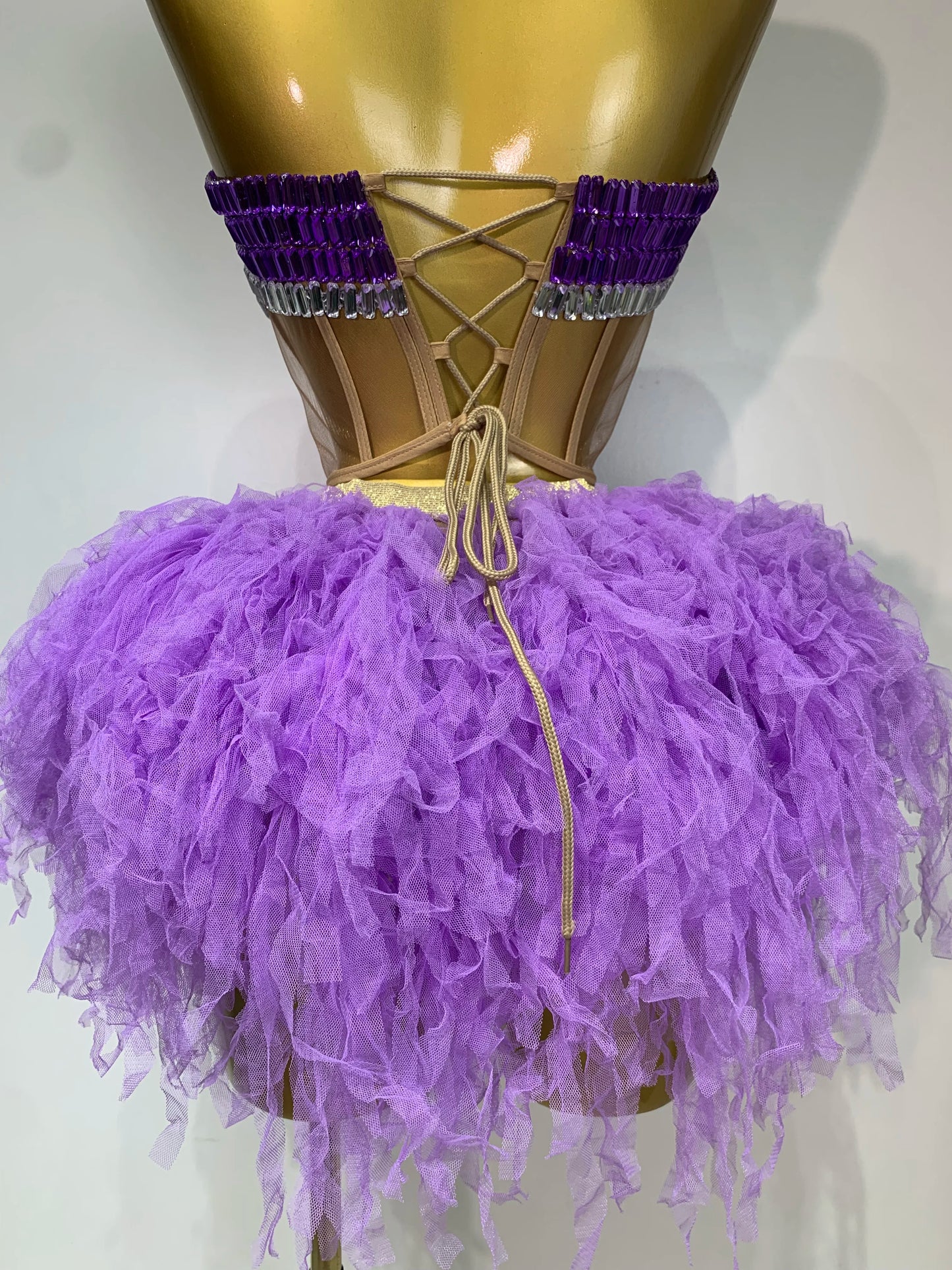 Sparkly Black Sequins Two Pieces Set for Women Party Evening Prom Celebrate Birthday Photo Shoot Dress Nightclub Dance Costume