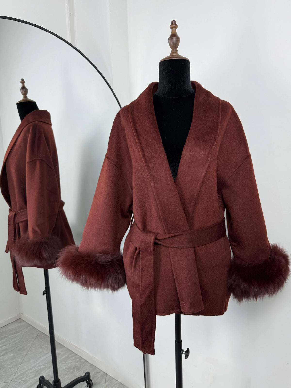 Reversible Wool Coat