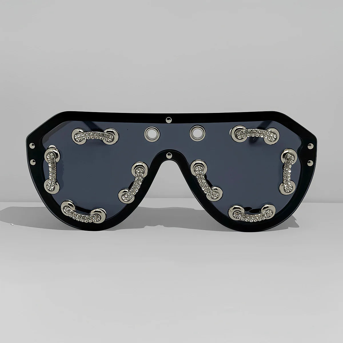 Futuristic Shield Fashion Sunglasses