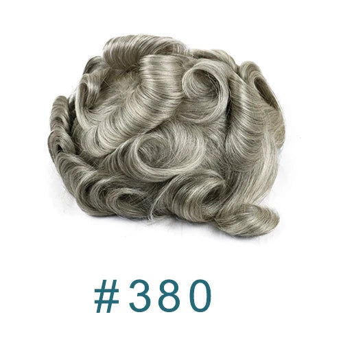 Undetectable Thin Skin Human Hair Toupee for Women