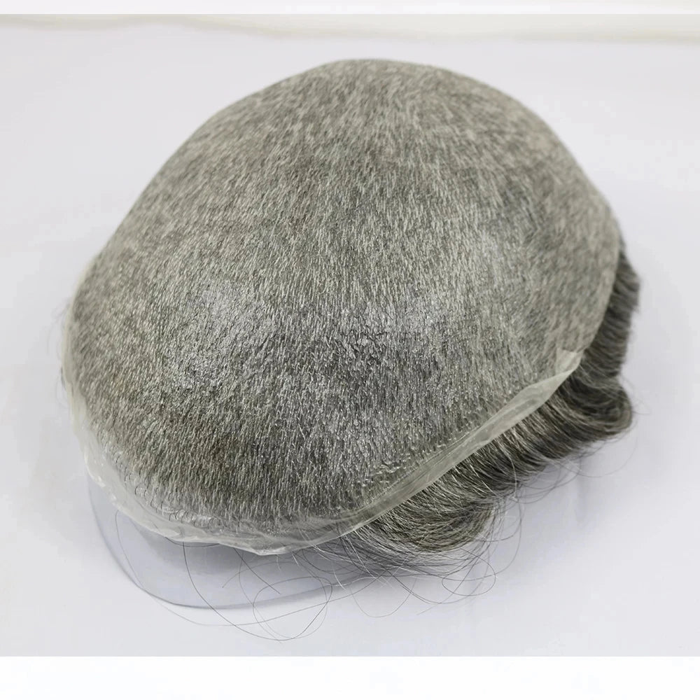 Ultra Thin Natural Hair Toupee Replacement System for Women