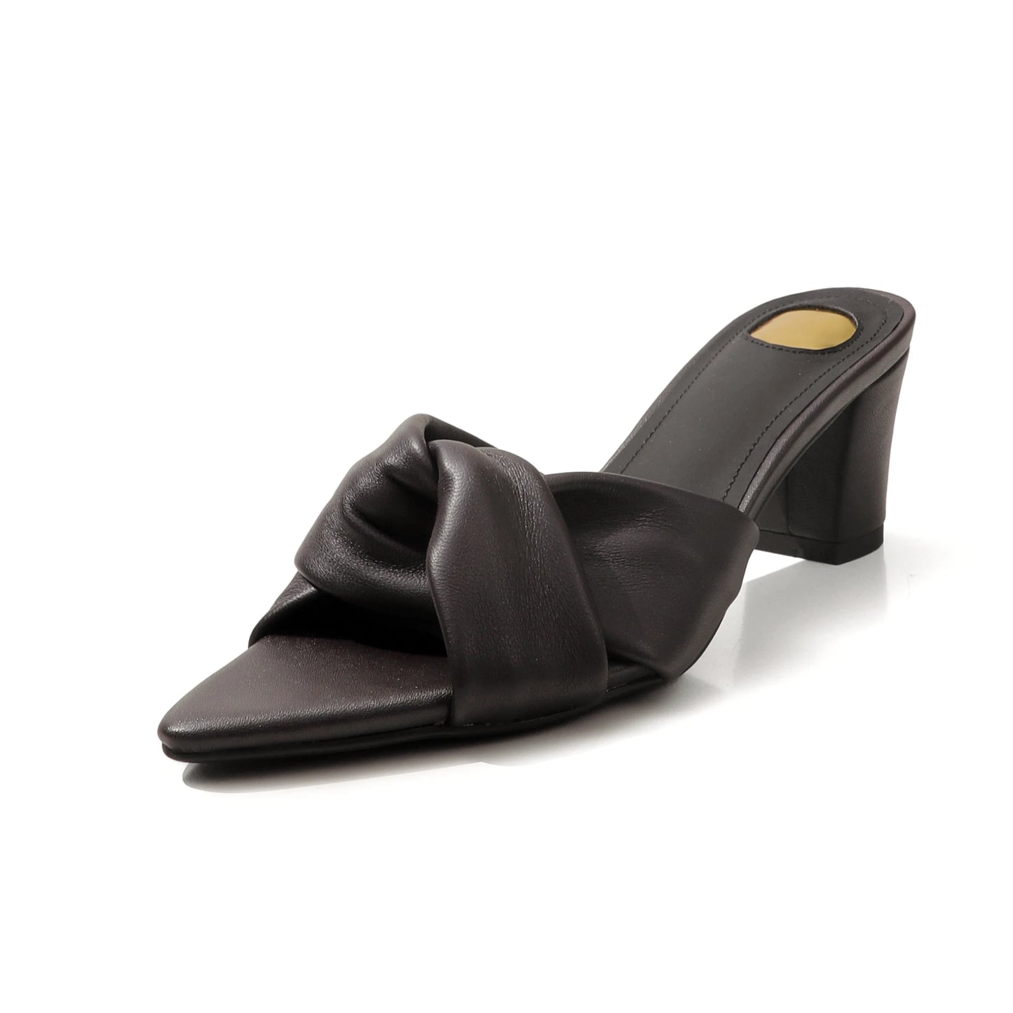 Genuine Leather Back Strap Summer Sandals for Women