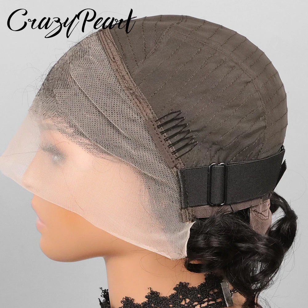 Loose Wave Lace Frontal Bob Wig With Human Hair for Women