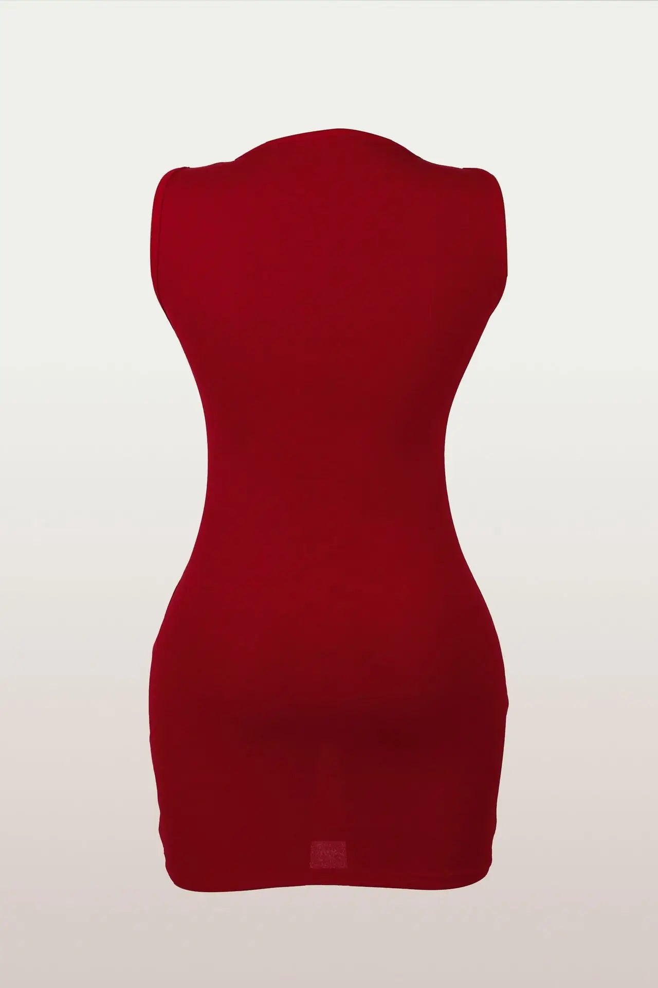 Letter Print Sleeveless Rivet Bodycon Mini Dress for Women