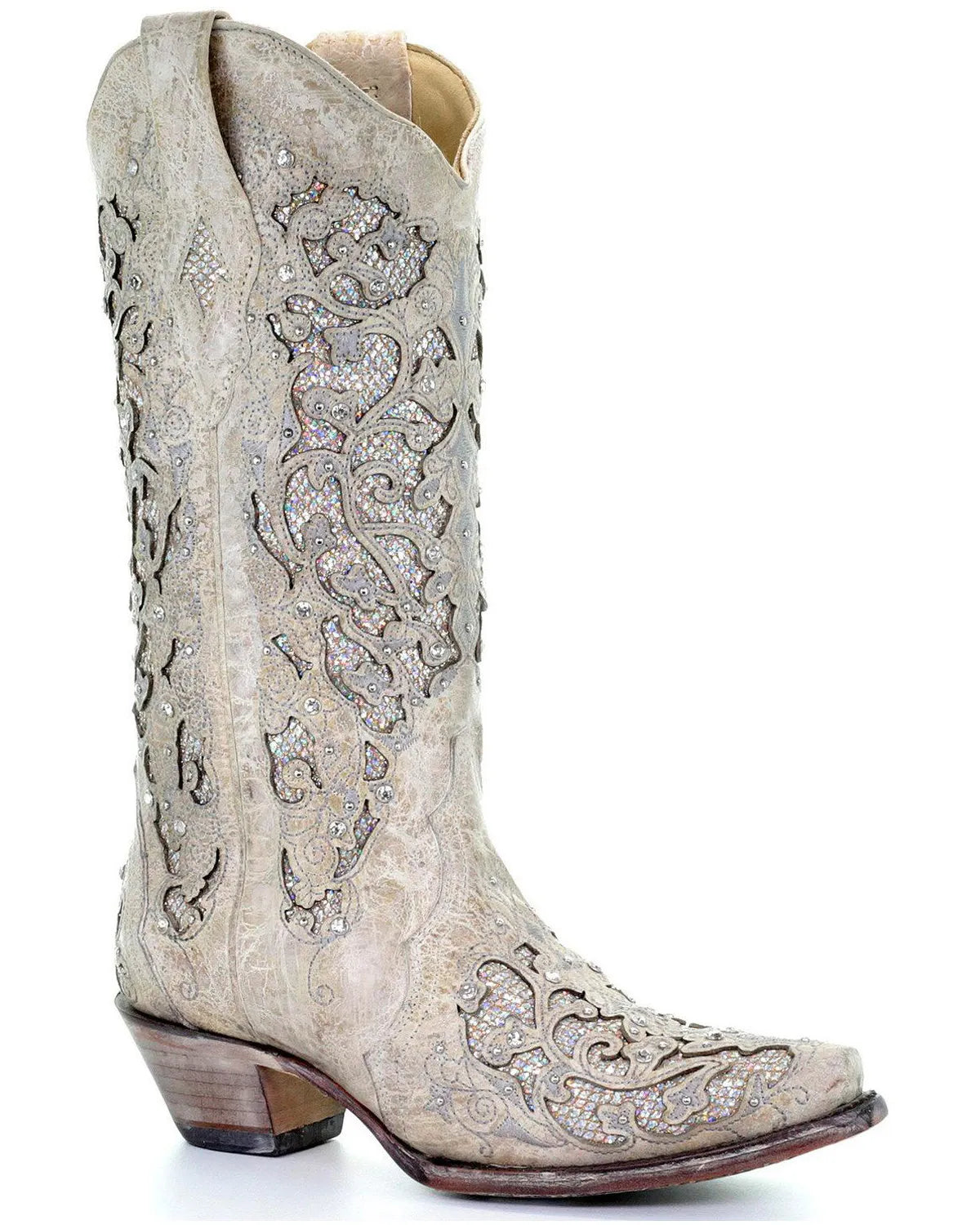 Fashionable Light Blue Suede Knee High Boots For Women