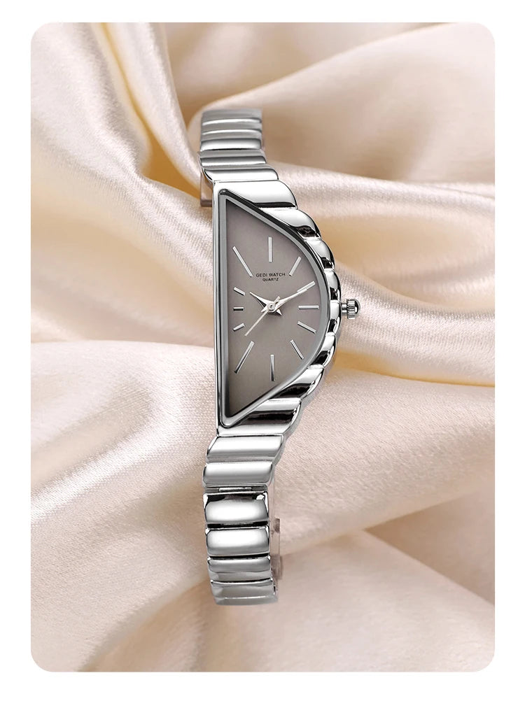 Vintage Irregular Case Quartz Watch