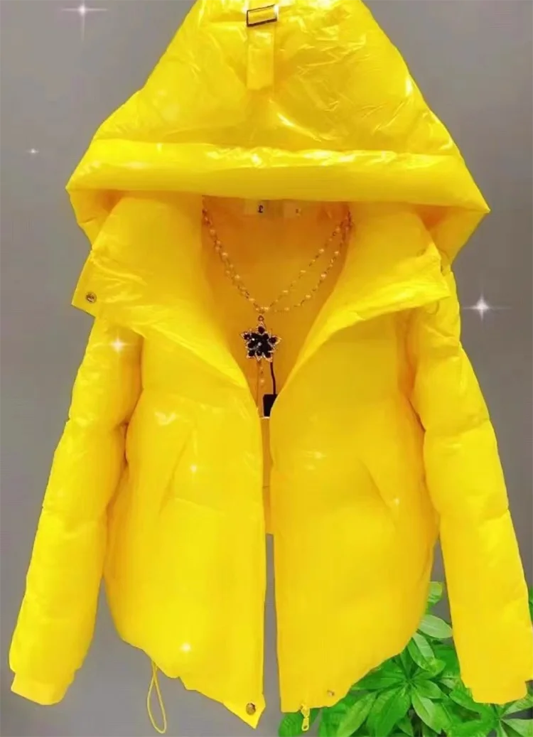 Soft Hooded Cotton Padded Loose Winter Jacket for Women