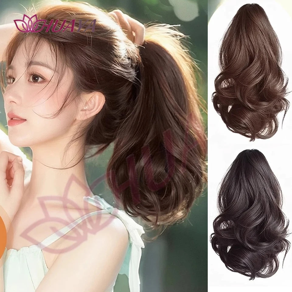 Curly Clip On Ponytail