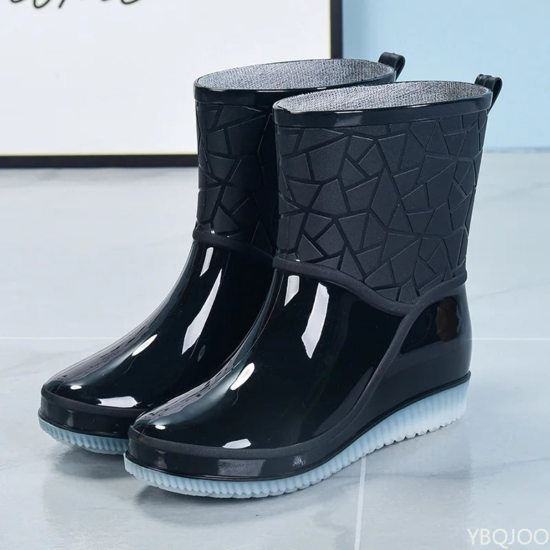 Stylish Waterproof Wedge Boots