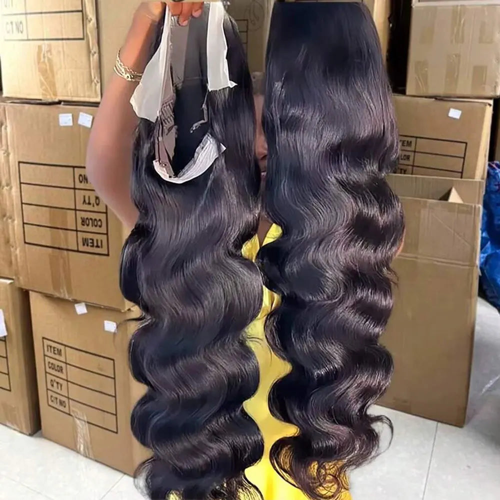 Preplucked Body Wave Lace Front Human Hair Wig For Women