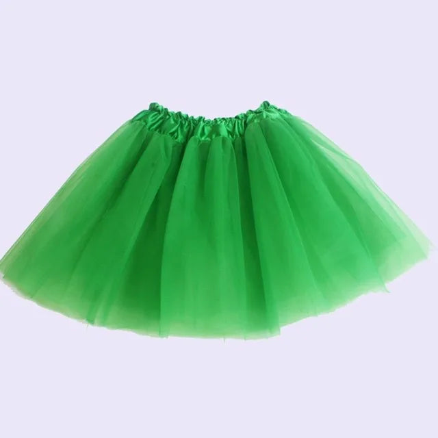 Vintage Lace Tulle Tutu Petticoat Skirt for Women