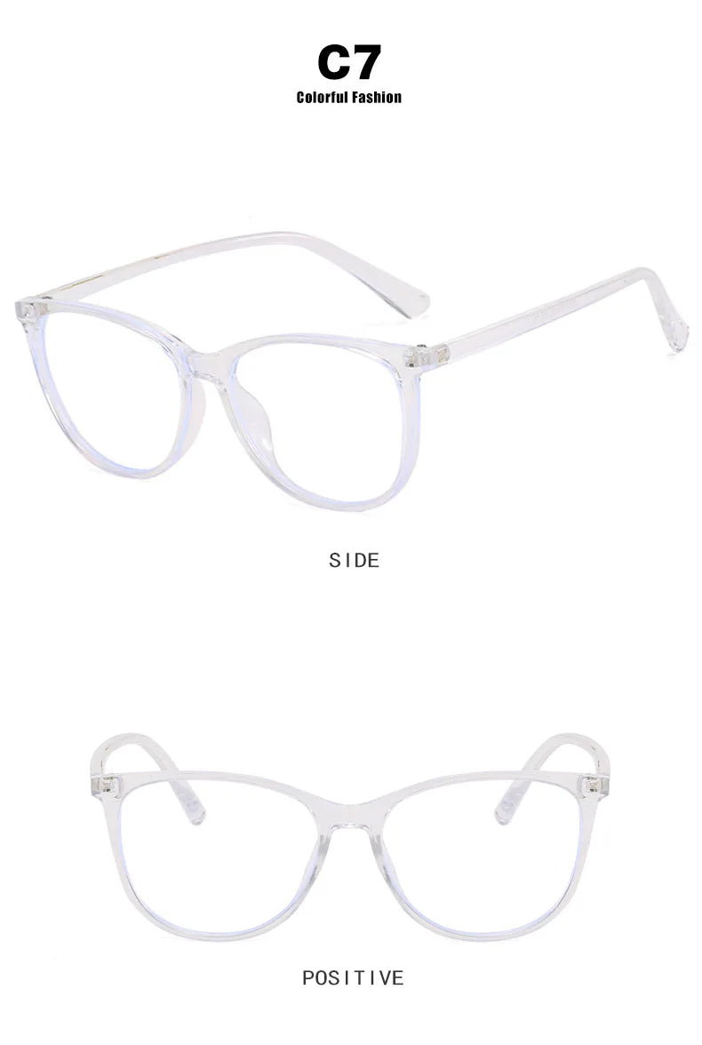 Blue Light Blocking Cat Eye Reading Glasses for Women