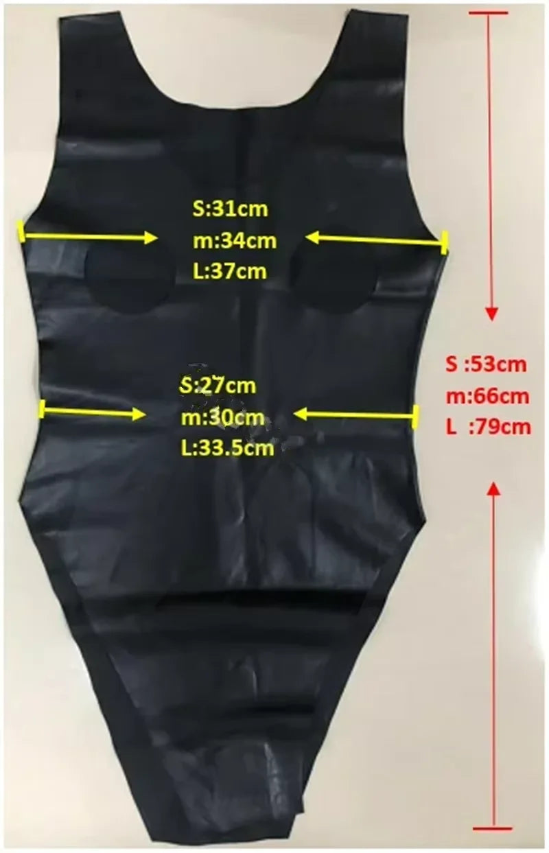 Latex Swimming suit fetish Swimsuit sexy catsuit exotic Biki bodysuit Seamless mould products