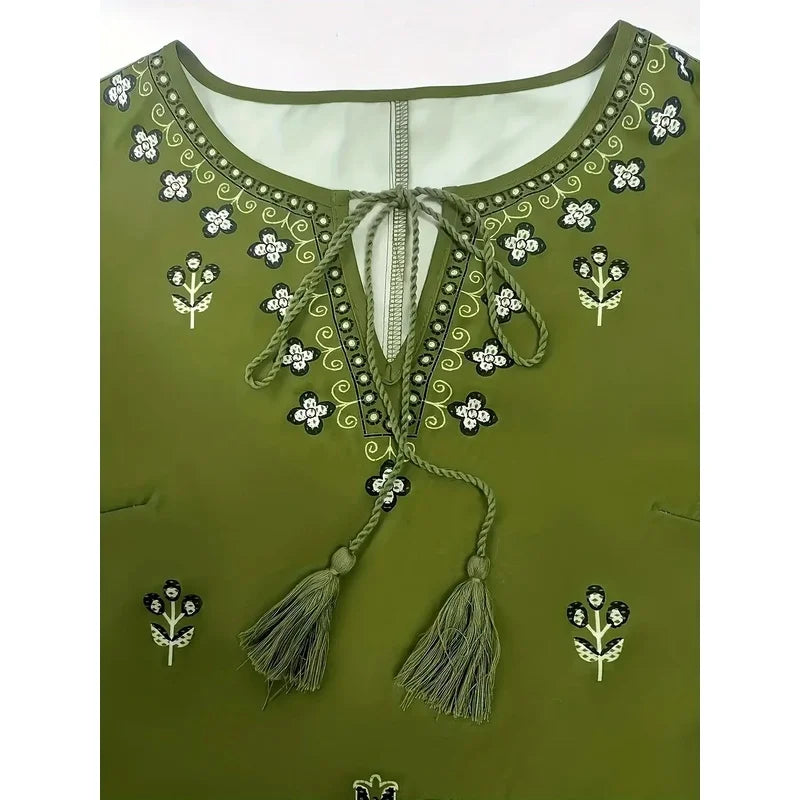Boho Printed Salwar Suit Set