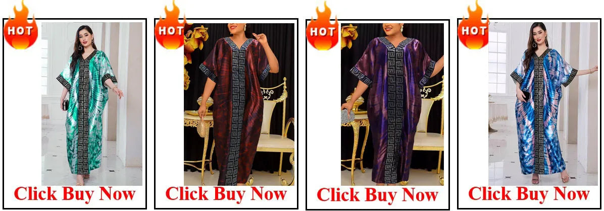 Elegant Pleated African Dress