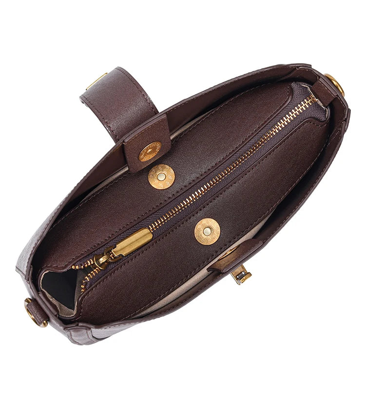 Women‘s Cowhide Genuine Leather Shoulder Bag Ladies Soft Natural Cow Leather Handbag Female Fashion Luxury Design Crossbody Bags