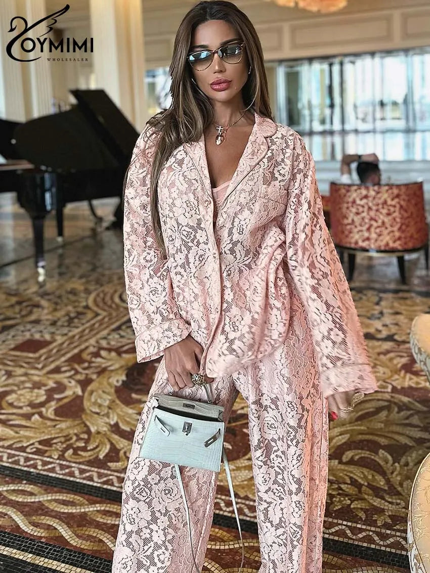 Soft Pink Two-Piece Set