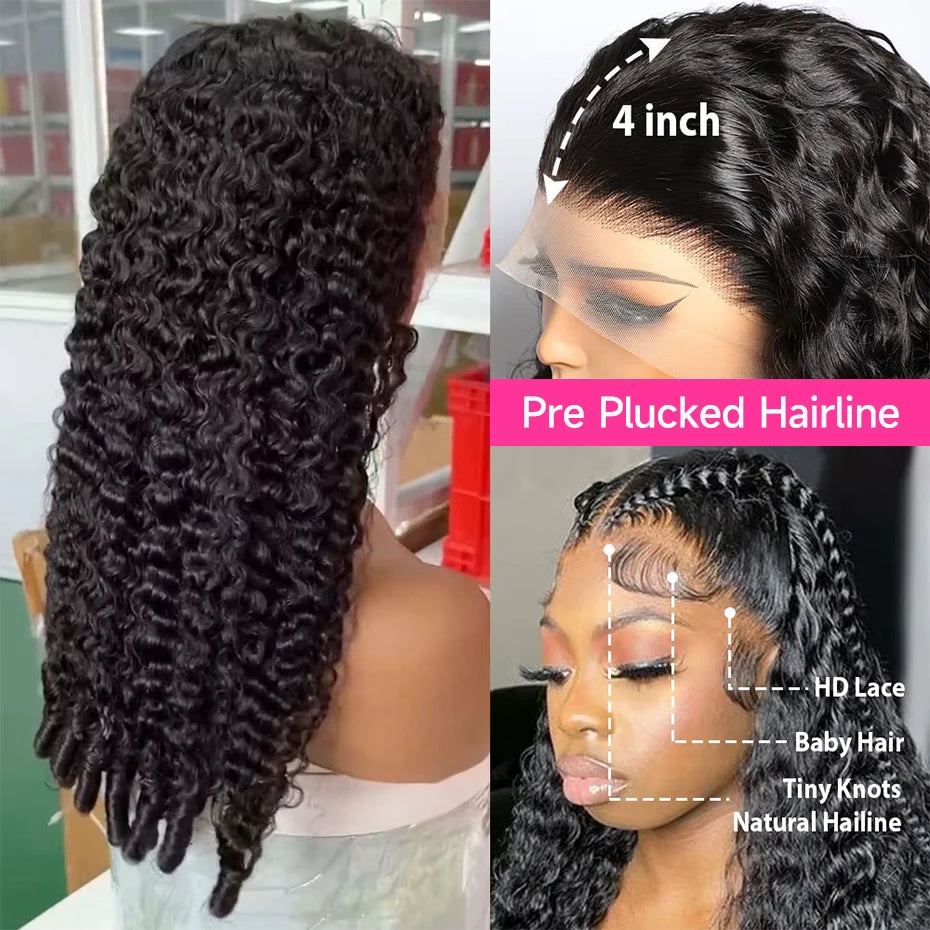 Textured Deep Wave Wig