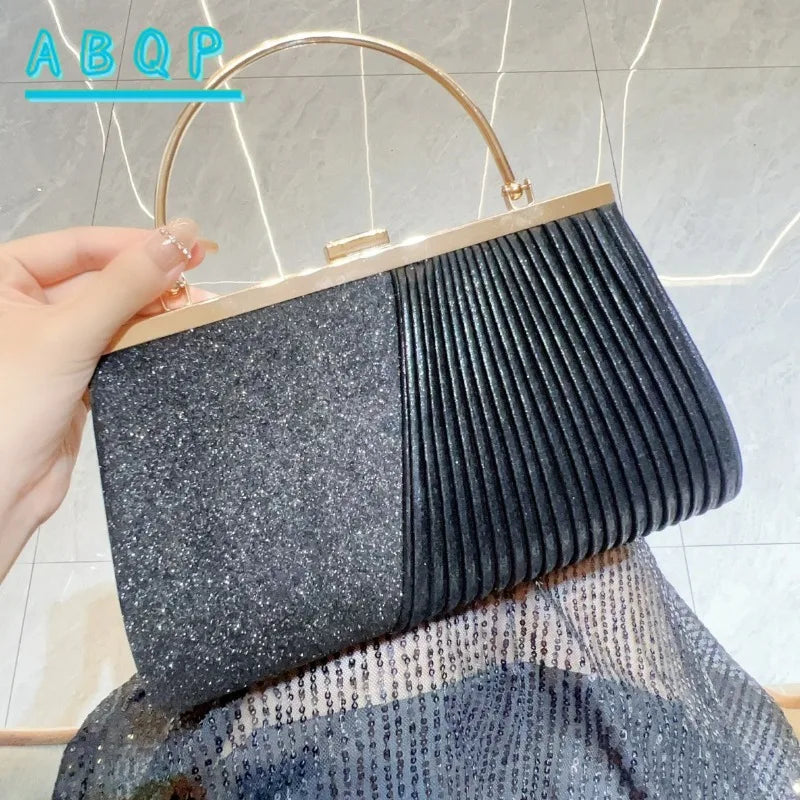 New Evening Women's Bag Luxury Brand Shiny Mini Handbag Colorful Diamond Large Capacity Mini Women's Shoulder Bag High Quality