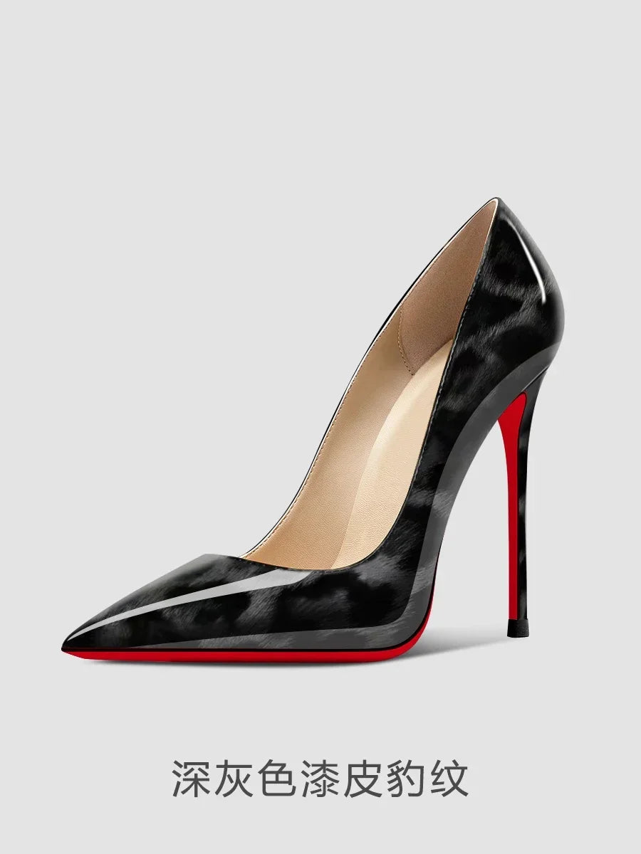 Pointed Toe Super High Stiletto Heel Pumps for Women