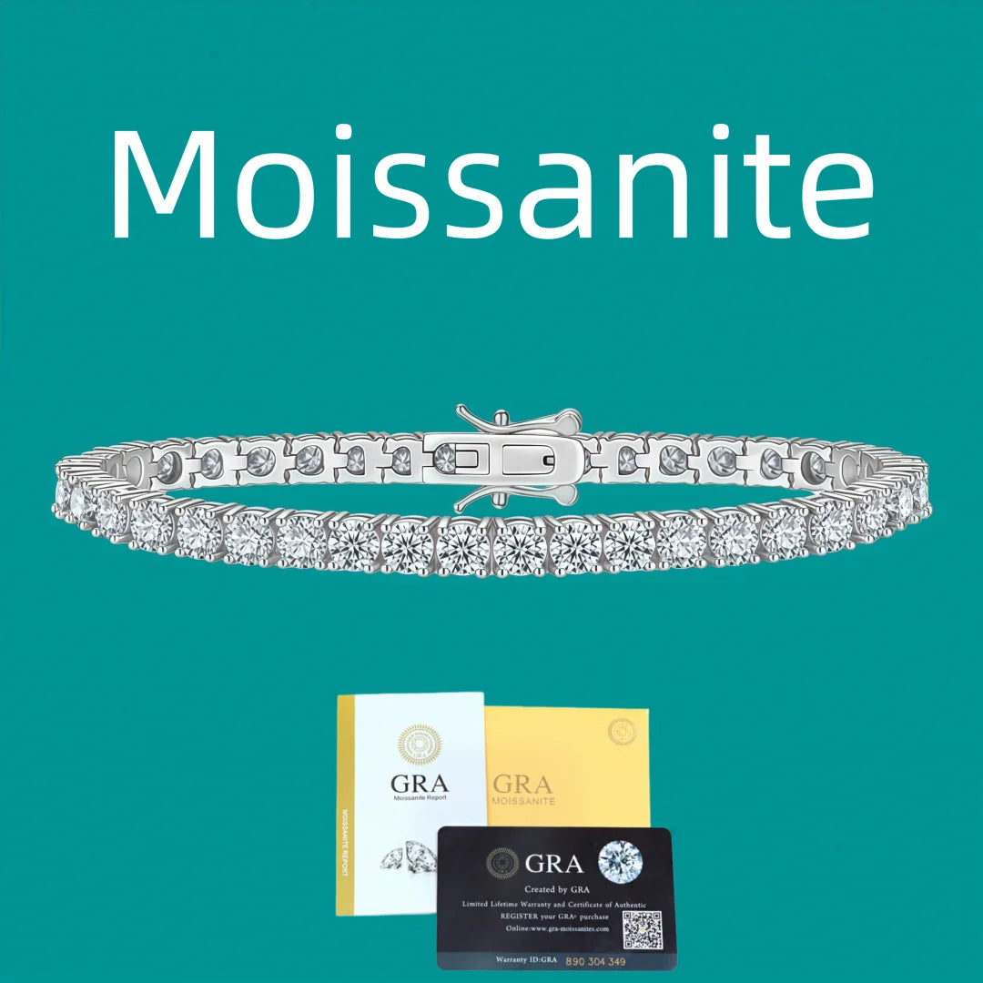 Moissanite Tennis Bracelet