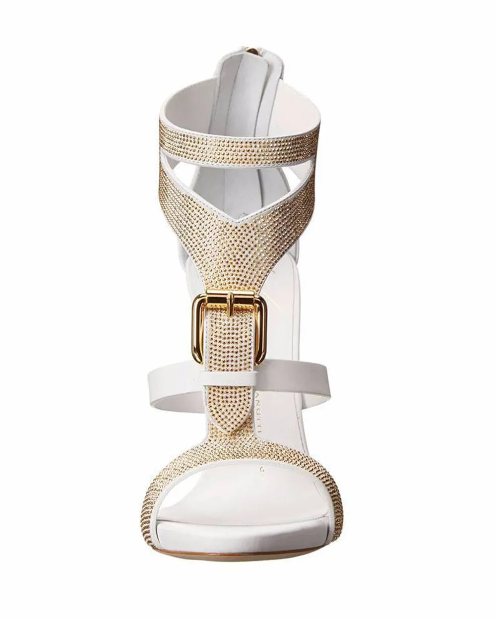 Rhinestone Patent Leather Thin High Heels for Women