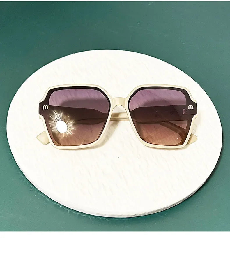 Oversized Square Gradient Sunglasses