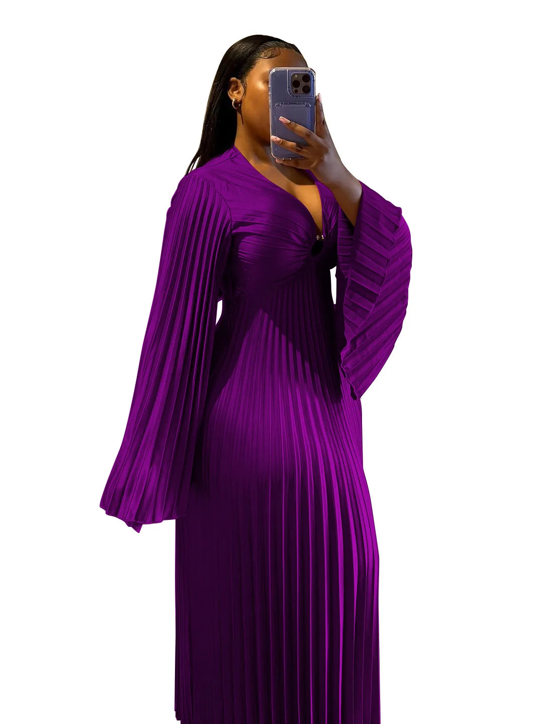 Elegant African Wedding Maxi Kaftan Dress for Women