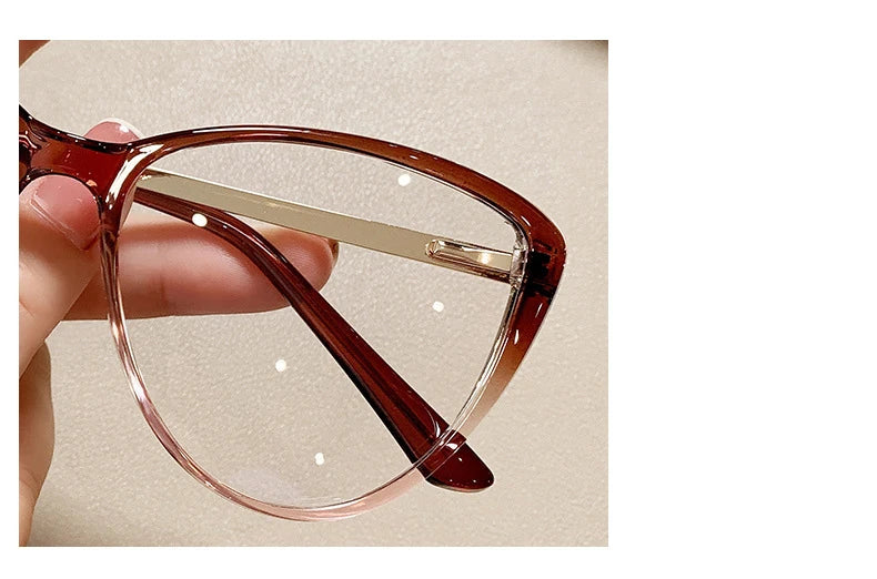 Gradient Frame Fashion Glasses