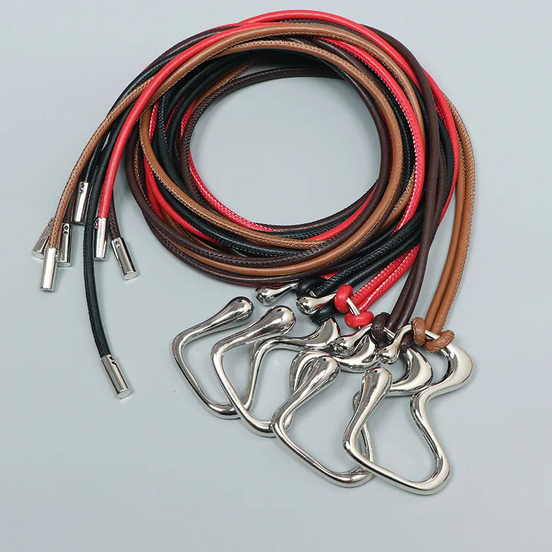 Fashion Braided Gold Knot Waist Chain Belt for Women