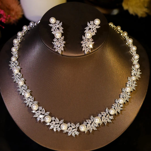 Coordinated Crystal Jewelry Set