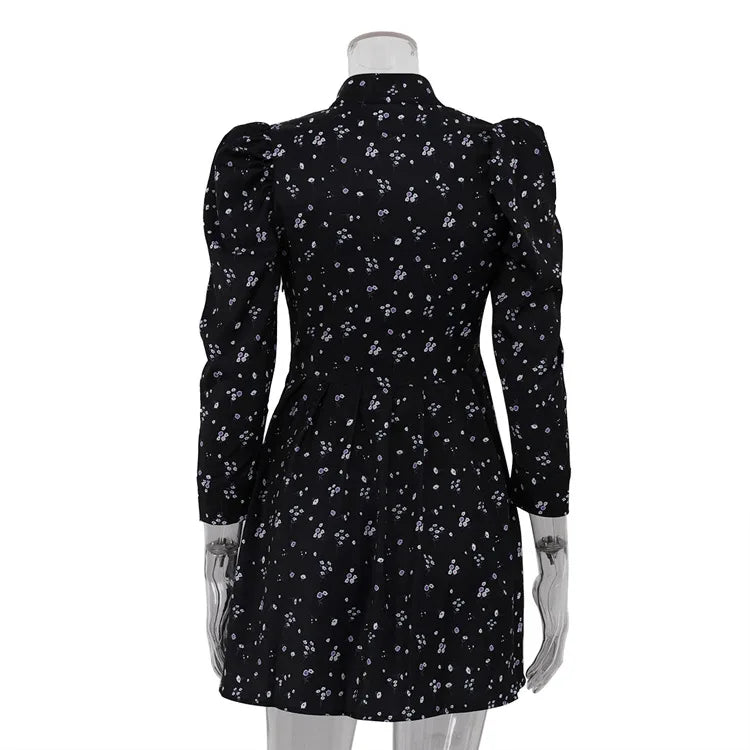 Lace Up Patchwork Bodycon Dress