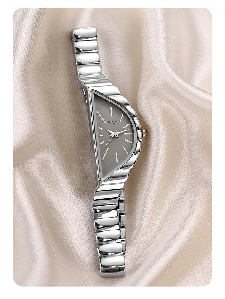 Vintage Irregular Case Quartz Watch