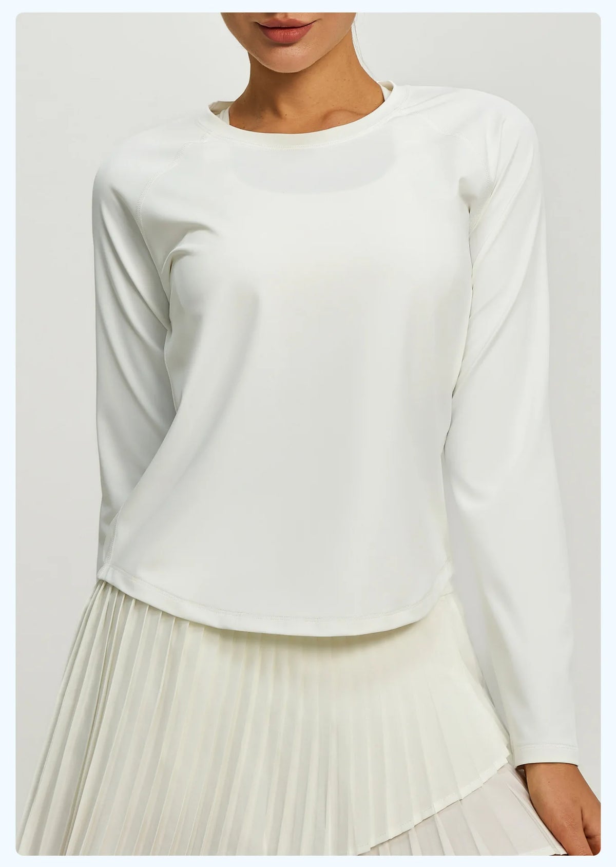 Breathable Loose Mesh Long Sleeve Yoga Top for Women